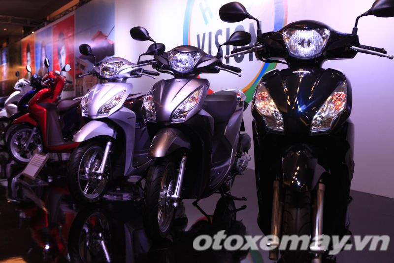 Honda Vision giá 30 triệu được trang bị động cơ mới